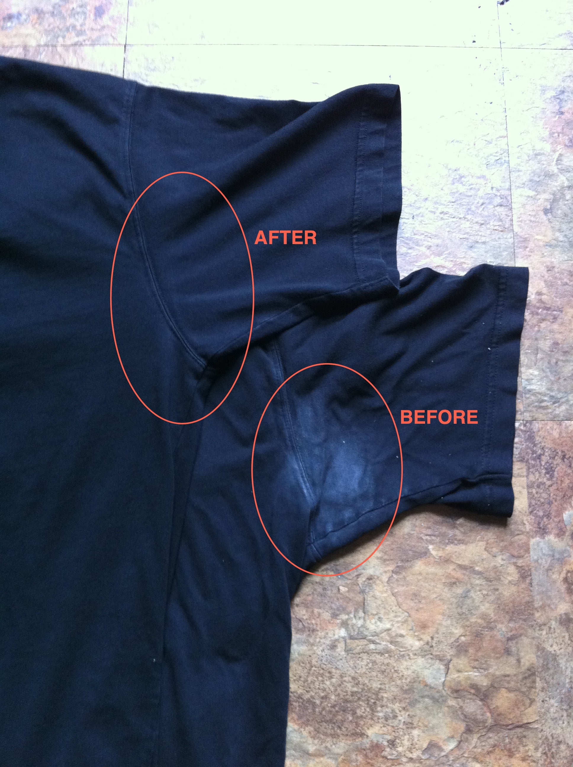Seeing Is Believing! DeoGo Completely Removed Deodorant